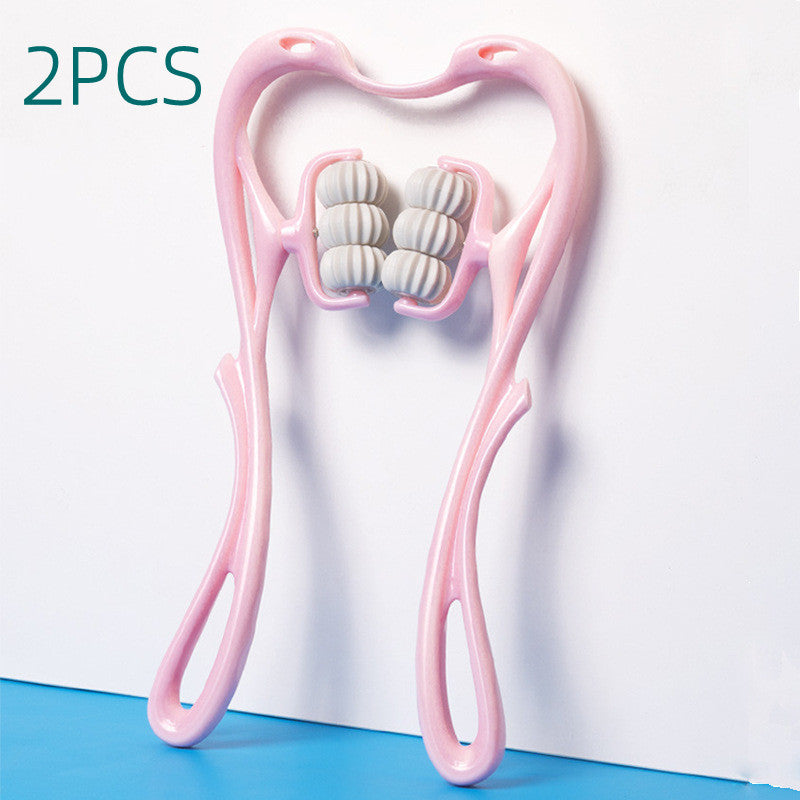 6-Wheel Manual Neck Massager – Deep Tissue Relaxation | Mondo D’Or